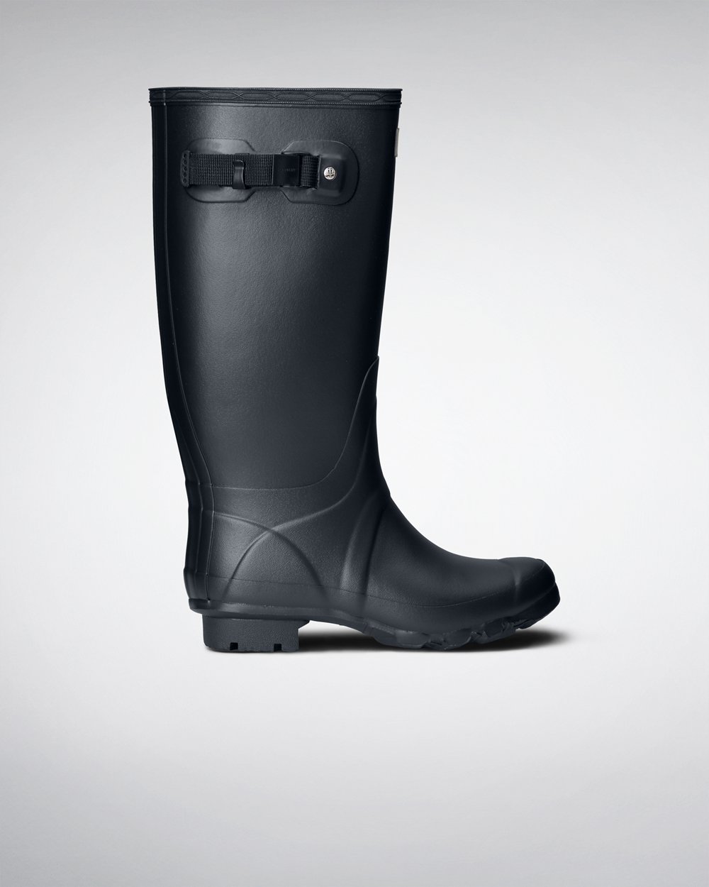 Women Hunter Huntress Leg | Wide Fit Rain Boots Navy | NZ-37964-ZEPJ